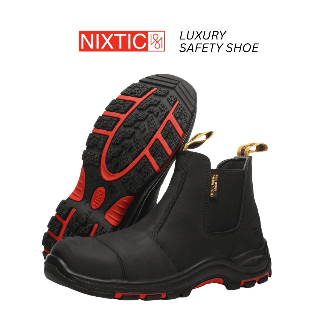 Nixtic™ PRO StepOS AirGuard Black.新一代防滑橡胶底
