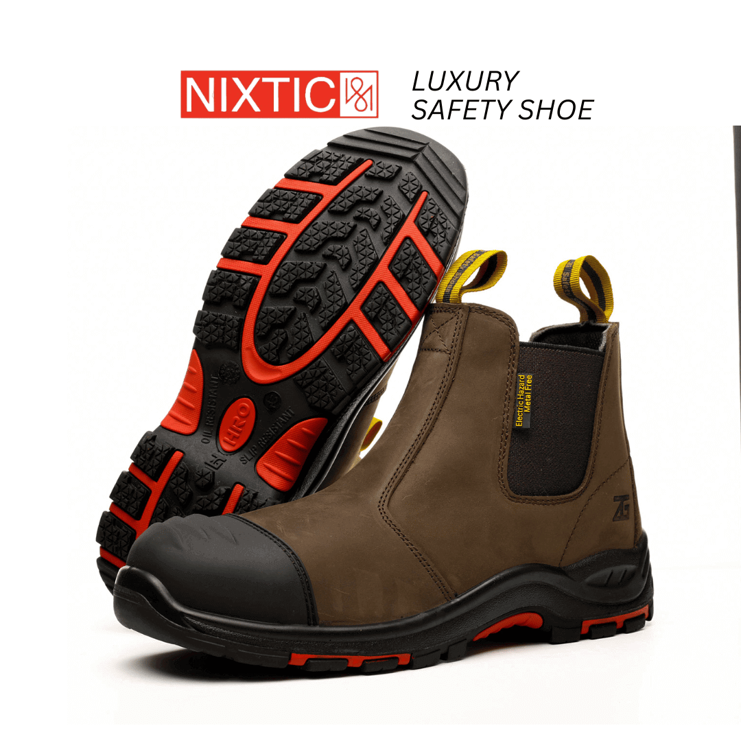 Nixtic™ PRO StepOS AirGuard Brown.新一代防滑橡胶底