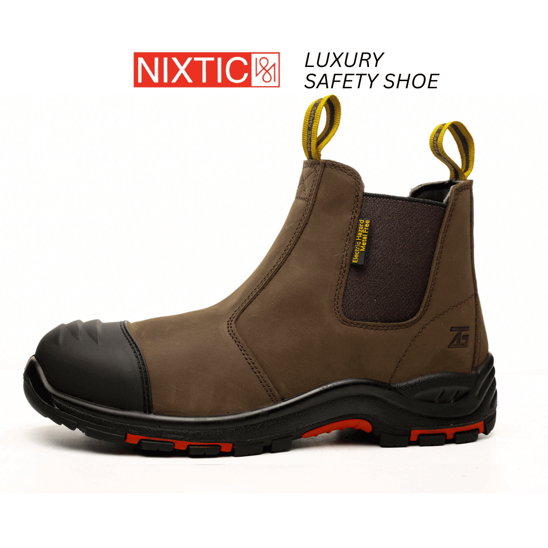 Nixtic™ PRO StepOS AirGuard Brown.新一代防滑橡胶底