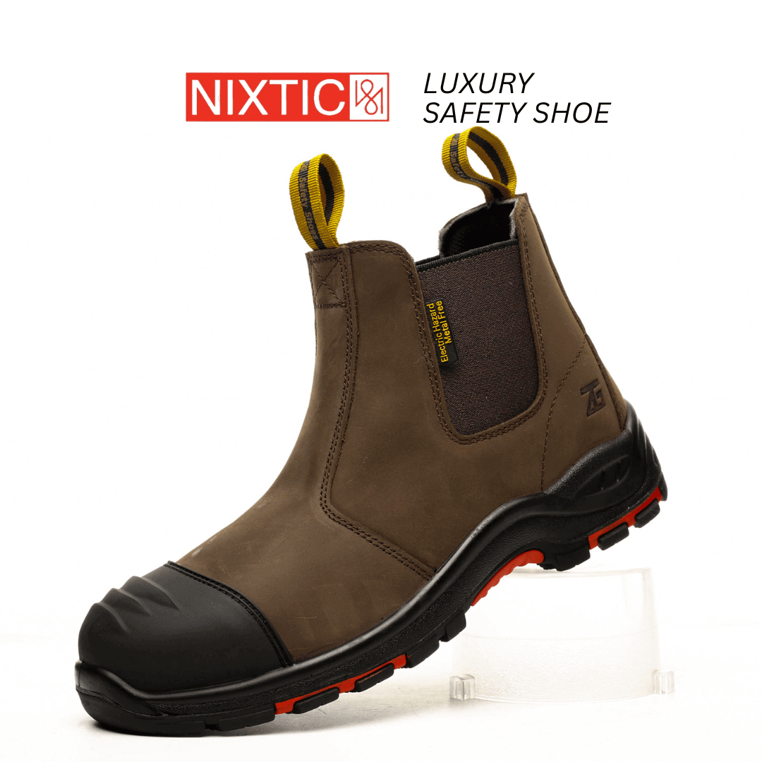Nixtic™ PRO StepOS AirGuard Brown.新一代防滑橡胶底