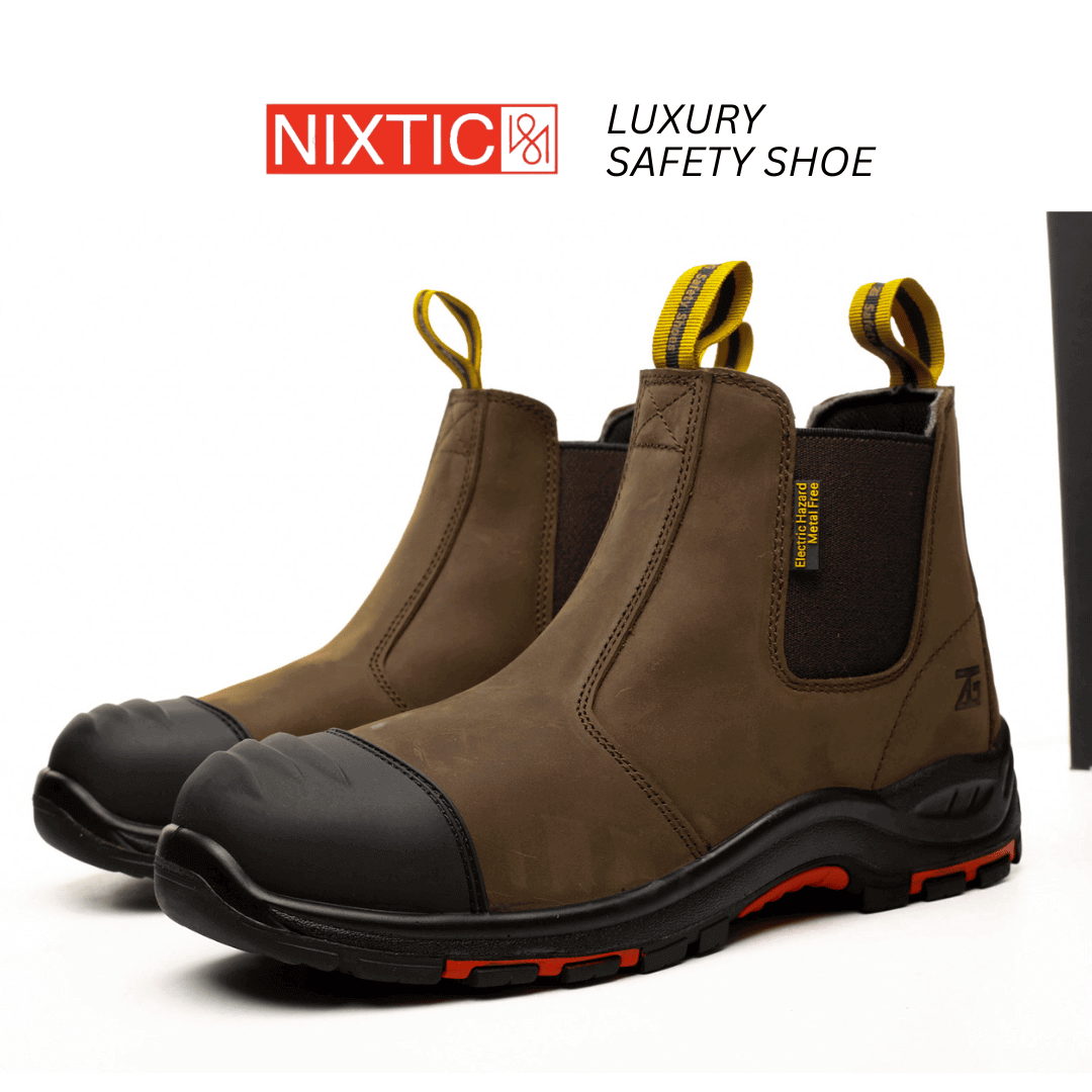 Nixtic™ PRO StepOS AirGuard Brown.新一代防滑橡胶底