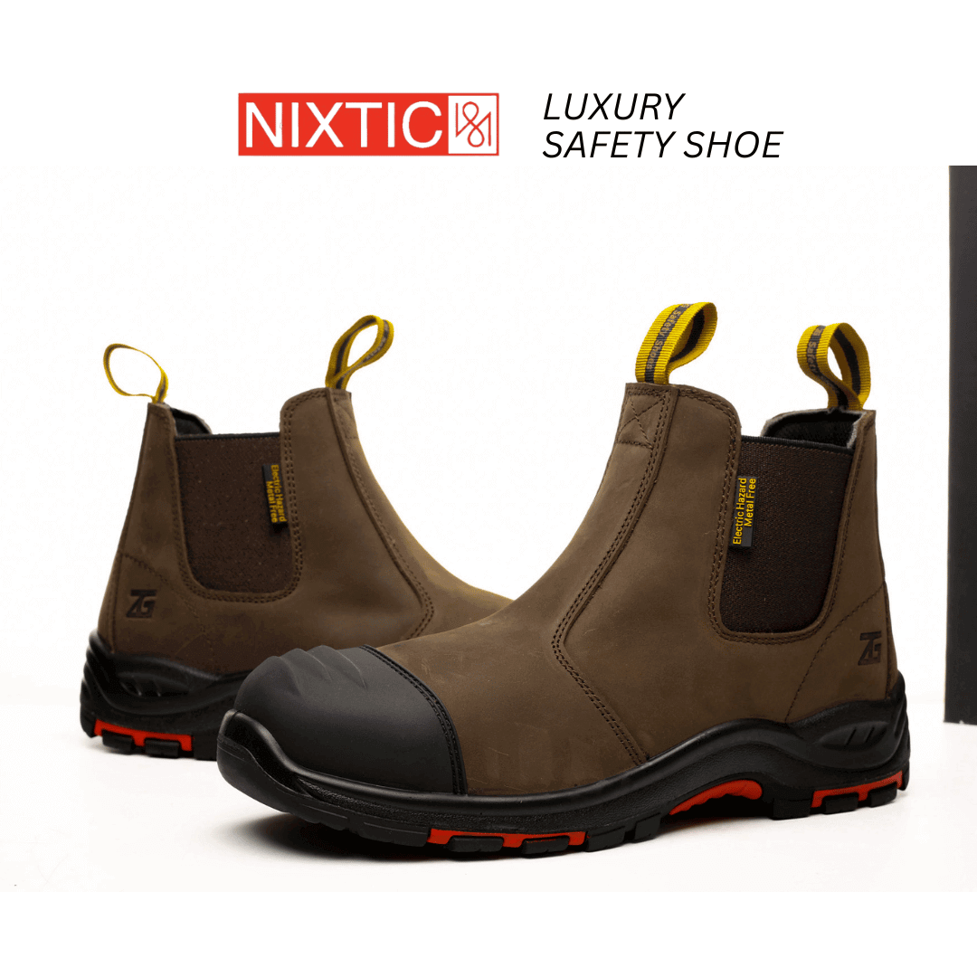Nixtic™ PRO StepOS AirGuard Brown.新一代防滑橡胶底